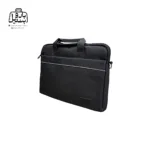 تصویر اختصاصی از نمای جلو و کناری کیف دستی لپتاپی sky bird کد ۶۱۲ در رنگ مشکی