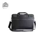 تصویر اختصاصی از نمای جلو همراه با بند کیف دستی لپتاپی sky bird کد ۶۱۲ در رنگ مشکی