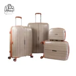 تصویر اختصاصی از ست چهار تکه چمدان سونادا یورک در رنگ نسکافه‌ای