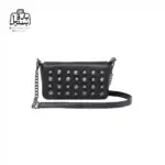 تصویر اختصاصی از نمای جلوی کیف زنانه دنیز جنوا کد ۰۰۵۷ در رنگ مشکی