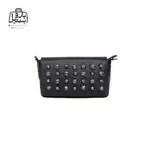 تصویر اختصاصی از نمای جلوی کیف زنانه دنیز جنوا کد ۰۰۵۷ در رنگ مشکی