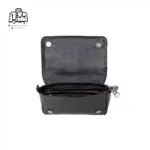 تصویر اختصاصی از زیپ باز کیف دوشی زنانه دنیز جنواکد ۰۰۵۷ در رنگ مشکی