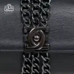 تصویر اختصاصی از نمای از برند کیف دوشی زنانه دنیز جنوا کد ۰۰۸۶ در رنگ مشکی