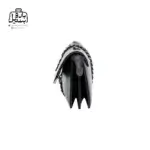 تصویر اختصاصی از نمای کناری کیف دوشی زنانه دنیز جنوا کد ۰۰۸۶ در رنگ مشکی