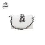 تصویر اختصاصی از نمای جلوی کیف زنانه دنیز جنوا کد ۰۰۸۹ در رنگ سفید