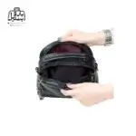 تصویر اختصاصی از زیپ باز کیف دوشی زنانه دنیز جنوا کد ۰۰۹۵ در رنگ مشکی