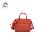 تصویر اختصاصی از نمای جلوی کیف زنانه دوشی ایپول کد 6006-01 در رنگ نارنجی