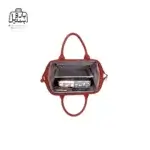 تصویر اختصاصی از زیپ باز کیف زنانه دوشی ایپول کد 6006-01 در رنگ نارنجی