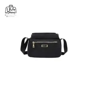تصویر اختصاصی از نمای جلوی کیف زنانه دوشی ایپول کد 6006-14 در رنگ مشکی