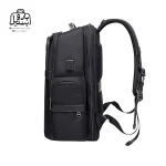 تصویر اختصاصی از نمای کناری کوله‌پشتی آرکتیک هانتر کد b00449-1 در رنگ مشکی