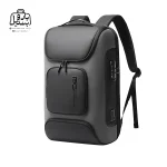 تصویر اختصاصی از نمای جلو و کناری کوله بنج کد 7216 پلاس در رنگ طوسی