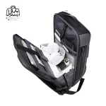 تصویر اختصاصی از فضای اصلی کوله بنج کد 7216 پلاس در رنگ طوسی