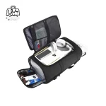 تصویر اختصاصی از زیپ باز کوله بنج کد 8013 در رنگ مشکی