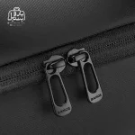 تصویر اختصاصی از زیپ کوله بنج کد 8013 در رنگ مشکی