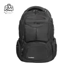 تصویر اختصاصی از نمای جلوی کوله‌پشتی بنلتون کد ۱۰۰ در رنگ مشکی