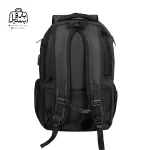 تصویر اختصاصی از نمای پشتی کوله‌پشتی بنلتون کد ۱۰۱ در رنگ مشکی