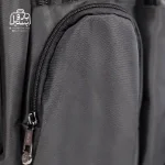 تصویر اختصاصی از زیپ کوله‌پشتی بنلتون کد ۱۰۱ در رنگ مشکی