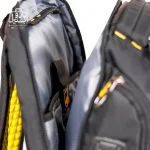 تصویر اختصاصی از نمای زیپ باز کوله‌پشتی کمل کد k81 در رنگ مشکی