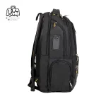 تصویر اختصاصی از نمای کناری کوله‌پشتی کمل کد k81 در رنگ مشکی