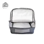 تصویر اختصاصی از زیپ باز کوله‌پشتی امیگرنت کد ۱۰۰ در رنگ مشکی