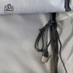 تصویر اختصاصی از پورت usb کوله‌پشتی امیگرنت کد ۱۰۰ در رنگ مشکی