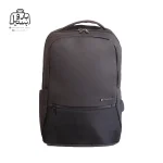 تصویر اختصاصی از نمای جلوی کوله‌پشتی پرزیدنت کد ۶۱۶۴ در رنگ مشکی