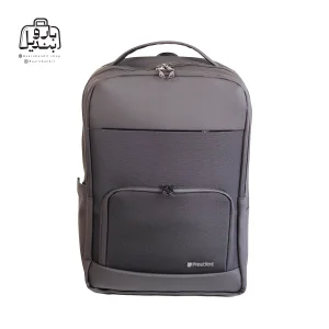 تصویر اختصاصی از نمای جلوی کوله‌پشتی پرزیدنت کد ۶۱۶۶ در رنگ مشکی