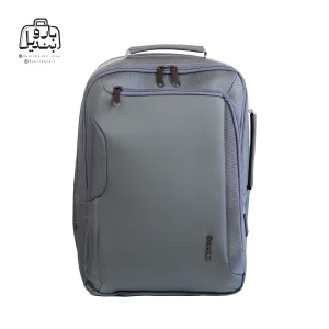 تصویر اختصاصی از نمای جلوی کوله‌پشتی پرزیدنت کد ۶۱۷۸ در رنگ سبز طوسی