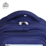 تصویر اختصاصی از دستهٔ کوله پشتی مدرسه هونکا ۲۶۱۹ طرح دایناسور در رنگ سرمه‌ای