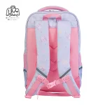 تصویر اختصاصی از نمای پشتی کوله پشتی مدرسه هونکا ۲۶۱۹ طرح کرومی در رنگ آبی