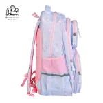 تصویر اختصاصی از نمای کناری کوله پشتی مدرسه هونکا ۲۶۱۹ طرح کرومی در رنگ آبی