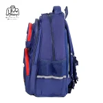 تصویر اختصاصی از نمای کناری کوله پشتی مدرسه هونکا ۳۳۱۳ در رنگ سرمه‌ای