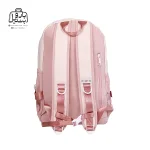 تصویر اختصاصی از نمای پشتی کوله پشتی مدرسه ingenium کد ۰۰۰۹ در رنگ صورتی