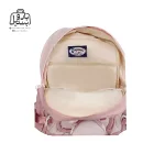 تصویر اختصاصی از زیپ باز کوله پشتی مدرسه ingenium کد ۰۰۰۹ در رنگ صورتی