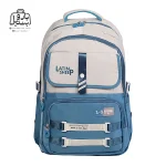 تصویر اختصاصی از نمای جلوی کوله پشتی مدرسه لاتین شیپ ۲۱۰۱ در رنگ آبی