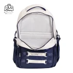 تصویر اختصاصی از زیپ باز کوله پشتی مدرسه لاتین شیپ ۲۱۰۱ در رنگ سرمه‌ای