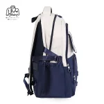 تصویر اختصاصی از نمای کناری کوله پشتی مدرسه لاتین شیپ ۲۱۰۱ در رنگ سرمه‌ای