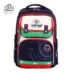 تصویر اختصاصی از نمای جلوی کوله پشتی مدرسه لاتین شیپ ۸۲۰۲۶ در رنگ سرمه‌ای