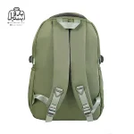 تصویر اختصاصی از نمای پشتی کوله پشتی مدرسه یونیک ۱۰۱۱ در رنگ سبز