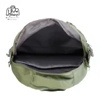 تصویر اختصاصی از زیپ باز کوله پشتی مدرسه یونیک ۱۰۱۱ در رنگ سبز