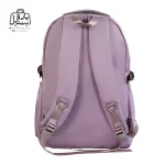 تصویر اختصاصی از نمای پشتی کوله پشتی مدرسه یونیک ۱۰۱۴ در رنگ یاسی