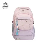 تصویر اختصاصی از نمای جلوی کوله پشتی مدرسه یونیک ۱۰۳۳ در رنگ صورتی