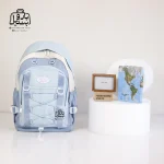 تصویر اختصاصی از نمای جلوی کوله پشتی مدرسه زاندی ۰۰۰۸ در رنگ آبی