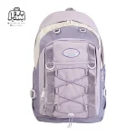 تصویر اختصاصی از نمای جلوی کوله پشتی مدرسه زاندی ۰۰۰۸ در رنگ یاسی