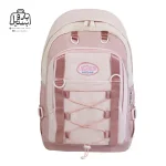 تصویر اختصاصی از نمای جلوی کوله پشتی مدرسه زاندی ۰۰۰۸ در رنگ صورتی