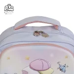 تصویر اختصاصی از دستهٔ کوله پشتی مدرسه زاندی ۱۲۵۳ در رنگ آبی روشن