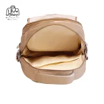 تصویر اختصاصی از زیپ باز کوله پشتی مدرسه زاندی ۳۶۴۱ در رنگ کرم