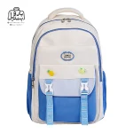 تصویر اختصاصی از نمای جلوی کوله پشتی مدرسه زاندی ۳۶۴۷ در رنگ آبی