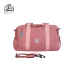 تصویر اختصاصی از نمای جلوی ساک بوبو کد ۰۰۱۳۱ همراه با بند در رنگ کالباسی