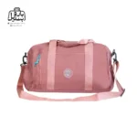 تصویر اختصاصی از نمای جلوی ساک بوبو کد ۰۰۱۳۱ همراه با بند در رنگ کالباسی